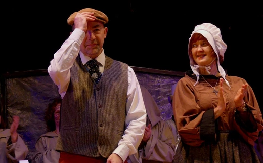 Ebenezer Scrooge i inni - nauczyciele bielskiego gastronoma na scenie