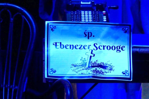 Ebenezer Scrooge i inni - nauczyciele bielskiego gastronoma na scenie