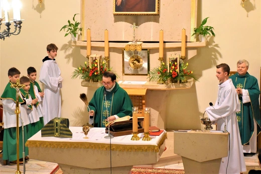 Relikwie bł. kard. Stefana Wyszyńskiego w Słotwinie