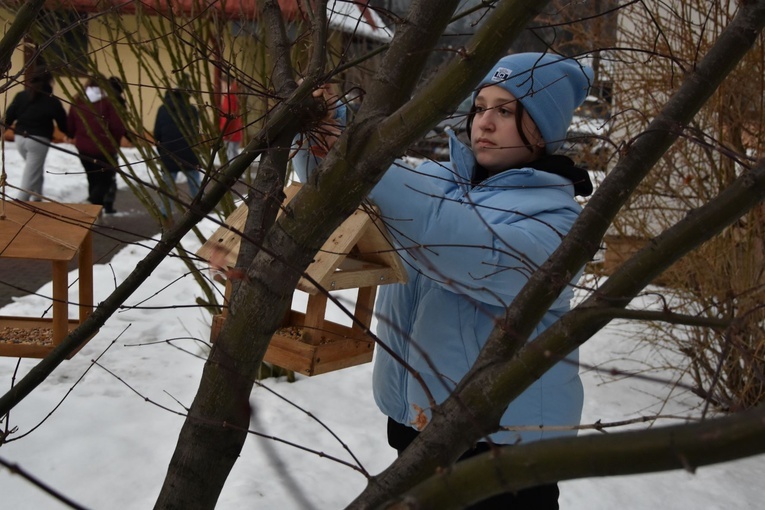 Pierwsze dni zimowiska z ks. Marcinem Zawadą