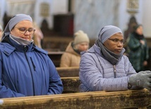 ​Rekolekcje poprowadziły klawerianki s. Anna z Poznania oraz pochodząca z Nigerii s. Cynthia.