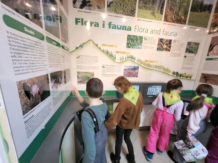 Dzieci z oazy w Szklarskiej Porębie na feriach