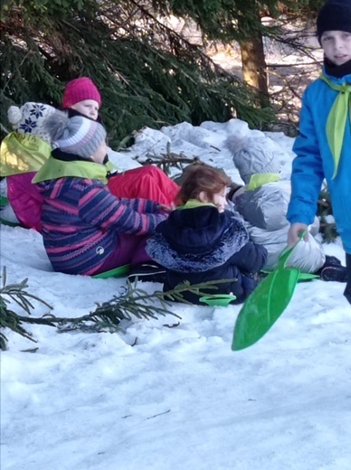 Dzieci z oazy w Szklarskiej Porębie na feriach