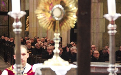 W programie były również adoracja Najświętszego Sakramentu oraz modlitwa Litanią do Chrystusa Kapłana i Żertwy. Księża mogli skorzystać również z sakramentu pokuty i pojednania.