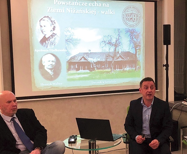 ▲	W dworku w Jarocinie tymczasowe schronienie znaleźli Apolonia Fijałkowska i Henryk Walter. 