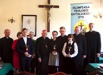 Podczas wręczania zwycięzcom nagród obecni byli także ich katecheci.