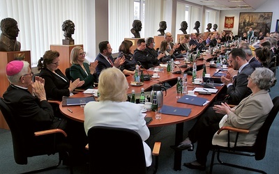 Spotkanie organizacyjne XVI MŚR w Bibliotece Śląskiej.