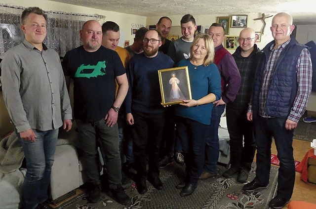 	Pielgrzymkowy sztab już w gotowości przed wędrówką.