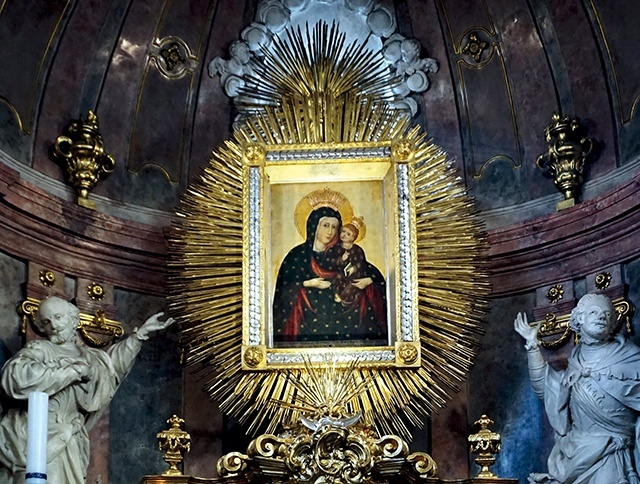 	Wizerunek w kaplicy rudzkiej bazyliki.
