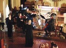 Koncert w kościele Trójcy Świętej w Elblągu. 
