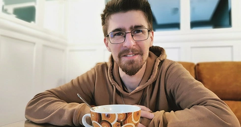 Grzegorz Mazanek, 34-latek z Bochni, dziś jest szczęśliwym mężem, ojcem i świadkiem Chrystusa.