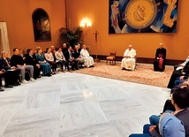 15 marca uczestników przygotowań przyjął  na audiencji prywatnej papież Franciszek.