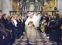 Mszy św. w Kaplicy Cudownego Obrazu przewodniczył  bp Marek Solarczyk.
