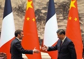 Emmanuel Macron i Xi Jinping.