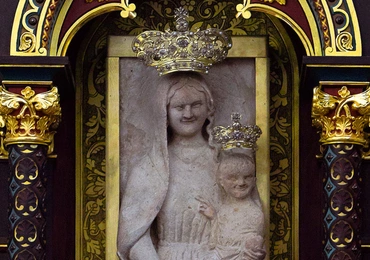 Madonna Łokietkowa z bazyliki kolegiackiej w Wiślicy.