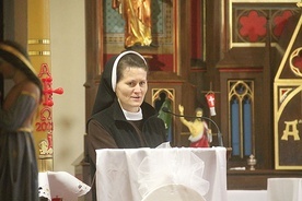 Siostra felicjanka gościła m.in. w kościele pw. św. Urszuli.