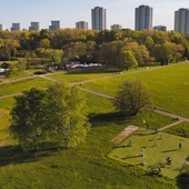 Park Śląski zajmuje powierzchnię 535 ha i jest jednym z największych parków w Europie.