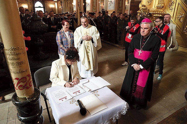 Obecny był też bp Krzysztof Nitkiewicz.
