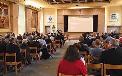 Spotkanie odbyło się w auli św. Jana Pawła II w Gdańsku- -Oliwie.