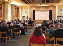 Spotkanie odbyło się w auli św. Jana Pawła II w Gdańsku- -Oliwie.