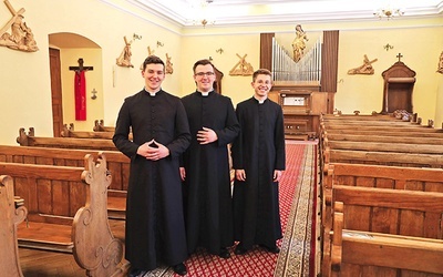 Tegoroczni przyszli diakoni.