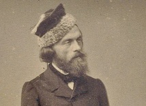Portret C.K. Norwida. Zdjęcie wykonał  François Joseph Delintraz ok. 1861 r.