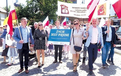 W wydarzeniu uczestniczyli m.in. przedstawiciele różnych ruchów i organizacji katolickich, harcerze i reprezentacje wielu parafii.