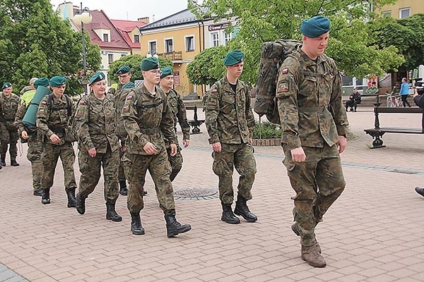 Wymarsz nastąpił z placu Bartosza Głowackiego.