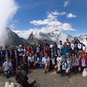 ▲	Ciemne Typy na dorocznym Cammino di Pier Giorgio.