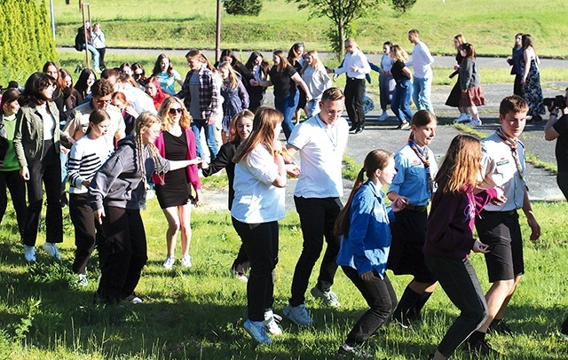 Był czas na zabawę.	