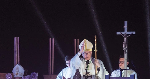 Mszy św. przewodniczył  abp Stanisław Gądecki.