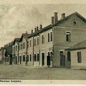 Rozwadowski dworzec kolejowy (początek XX wieku).