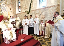 	Podziękowanie  księdza proboszcza Roberta Czornika. 