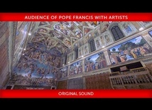 Audience with Artists, 23 June 2023, Pope Francis