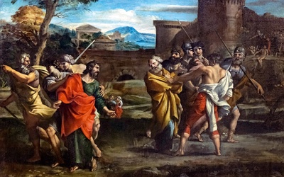 „Rozdzielenie św. Piotra i św. Pawła” w obrazie Giovanniego Lanfranco
