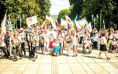 ▲	Gdańszczanie przejdą prawie 500 km.