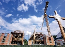 ▲	Podczas prac budowlanych.