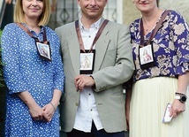 	Od lewej: Krystyna od Jezusa Eucharystycznego, Stanisław od Serca Pana Jezusa, Agata od Niepokalanego Serca Maryi.