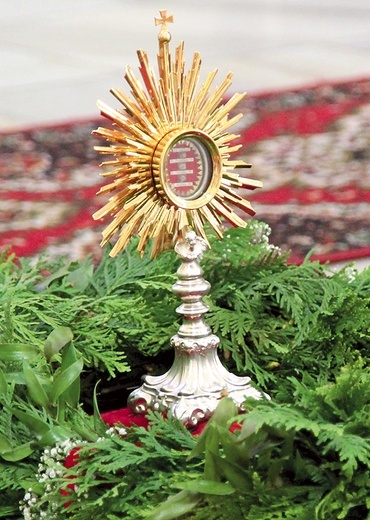 	Procesja z relikwiami przejdzie ulicami miasta.