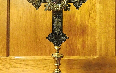 	Relikwiarz mniszki z bielskiej kaplicy.