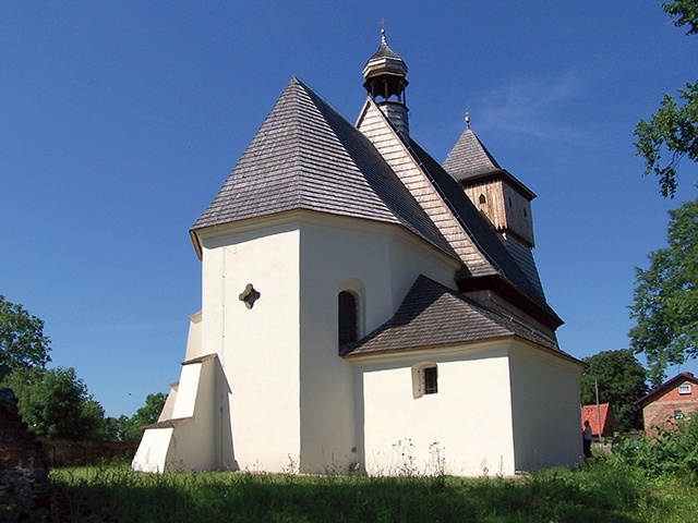 	Świątynia św. Jerzego w Gliwicach-Ostropie. 