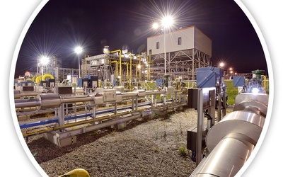 Największy w Polsce podziemny magazyn gazu znajduje się w Wierzchowicach koło Milicza na Dolnym Śląsku.