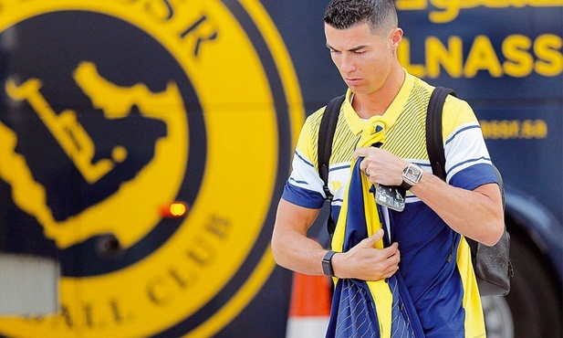 Cristiano Ronaldo od początku 2023 roku gra w saudyjskim klubie Al-Nassr.