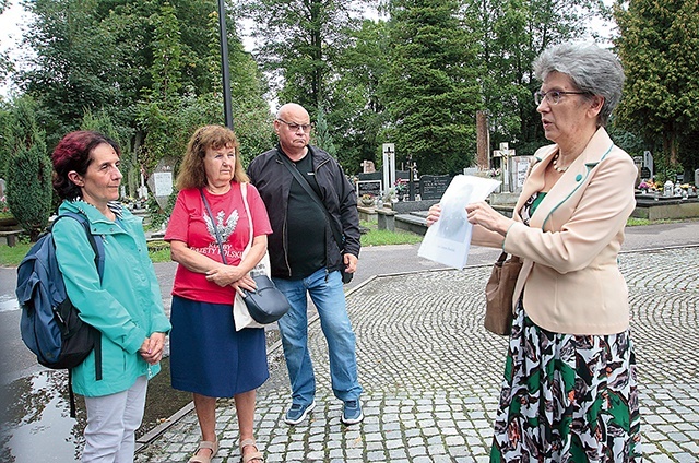 ▲	W czasie uroczystości na cmentarzu Agrykola w Elblągu.