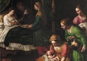 Alessandro Turchi
NARODZINY MARYI 
olej na płótnie, 1631–1635
Muzeum Prado, Madryt
