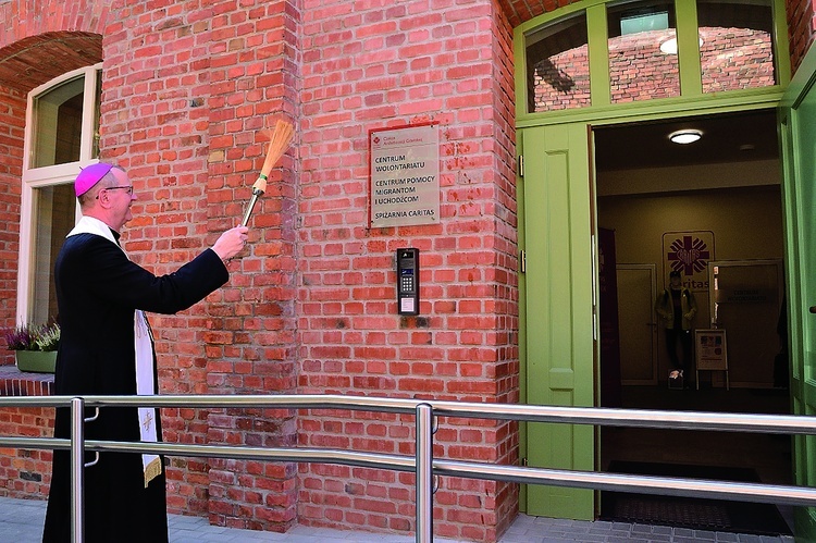 ▲	Obiekt pobłogosławił metropolita gdański.