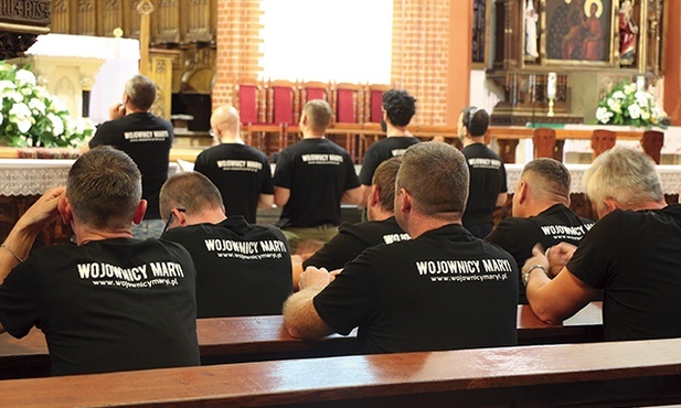 Spotkanie Wojowników Maryi we Wrocławiu.