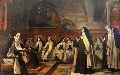 Benito Mercadé y Fábregas, Św. Teresa od Jezusa, olej na płótnie, 1868, Museo de Zaragoza, Saragossa