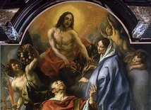 Jacob Jordaens Św. Karol Boromeusz wśród ofiar zarazyolej na płótnie, 1655 kościół św. Jakuba, Antwerpia