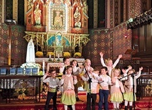 W festiwalu wzięły udział m.in. przedszkolaki z Rabki.